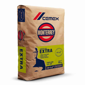 Monterrey, Cemento Gris Cpc30R Extra 50 Kg, Saco