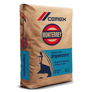 Monterrey, Cemento Impercem Cpc30R 50 Kg, Saco